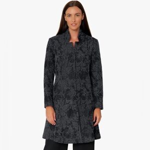 Stella Carakasi Cover Shot Coat | Black & Gray